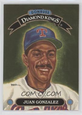 1993 Donruss - Diamond Kings #DK-7 - Juan Gonzalez