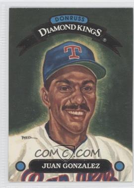 1993 Donruss - Diamond Kings #DK-7 - Juan Gonzalez