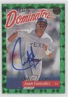 Juan Gonzalez (Autograph) #/5,000