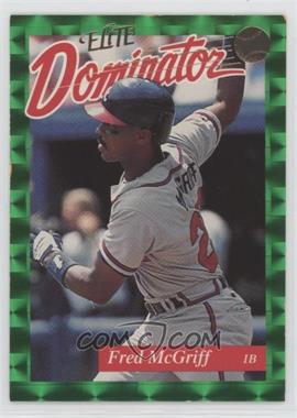 1993 Donruss - Elite Dominator #2 - Fred McGriff /5000