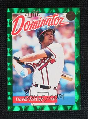 1993 Donruss - Elite Dominator #5 - David Justice /5000
