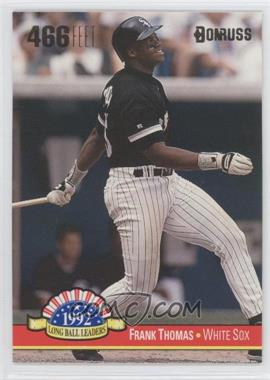 1993 Donruss - Long Ball Leaders #LL-10 - Frank Thomas