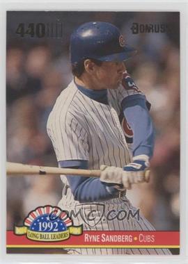 1993 Donruss - Long Ball Leaders #LL-15 - Ryne Sandberg