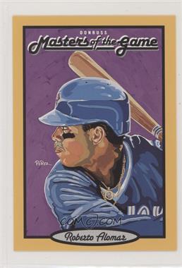 1993 Donruss - Masters of the Game #10 - Roberto Alomar [EX to NM]
