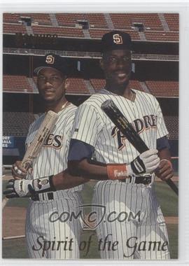 1993 Donruss - Spirit of the Game #SG12 - Gary Sheffield, Fred McGriff