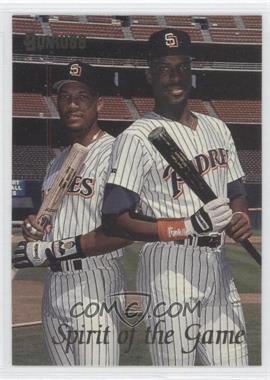 1993 Donruss - Spirit of the Game #SG12 - Gary Sheffield, Fred McGriff