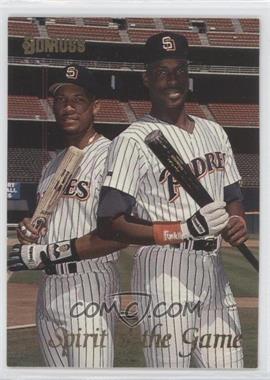 1993 Donruss - Spirit of the Game #SG12 - Gary Sheffield, Fred McGriff