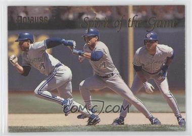 1993 Donruss - Spirit of the Game #SG3 - Roberto Alomar