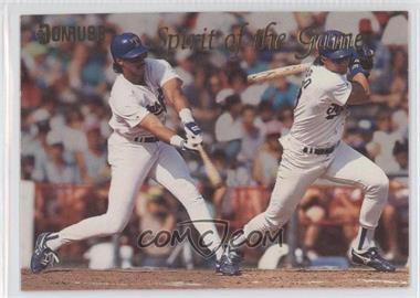 1993 Donruss - Spirit of the Game #SG5 - Juan Gonzalez, Jose Canseco