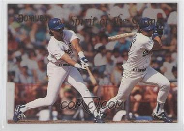 1993 Donruss - Spirit of the Game #SG5 - Juan Gonzalez, Jose Canseco