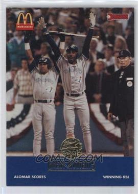 1993 Donruss McDonald's Toronto Blue Jays Great Moments - Restaurant [Base] #21 - Winning RBI