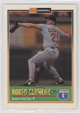 1993 Duracell Power Players Series I - [Base] #1 - Roger Clemens