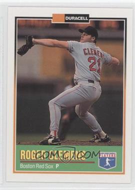 1993 Duracell Power Players Series I - [Base] #1 - Roger Clemens