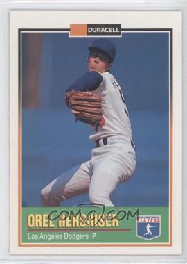 1993 Duracell Power Players Series I - [Base] #4 - Orel Hershiser