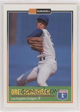 1993 Duracell Power Players Series I - [Base] #4 - Orel Hershiser