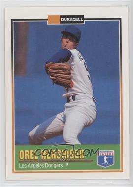 1993 Duracell Power Players Series I - [Base] #4 - Orel Hershiser