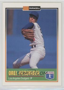 1993 Duracell Power Players Series I - [Base] #4 - Orel Hershiser