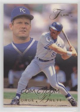 1993 Flair - [Base] #213 - George Brett [EX to NM]