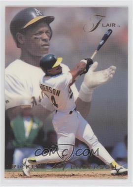 1993 Flair - [Base] #260 - Rickey Henderson