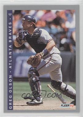 1993 Fleer - [Base] #11 - Greg Olson