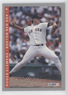 1993 Fleer - [Base] #177 - Roger Clemens