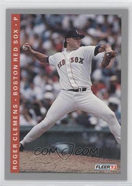 1993 Fleer - [Base] #177 - Roger Clemens