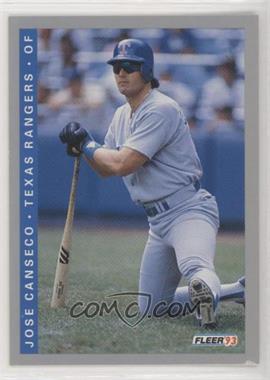 1993 Fleer - [Base] #319 - Jose Canseco