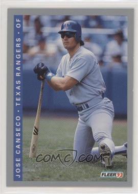 1993 Fleer - [Base] #319 - Jose Canseco