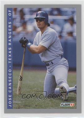 1993 Fleer - [Base] #319 - Jose Canseco