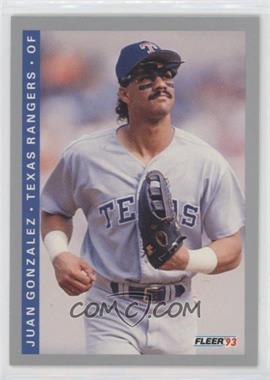 1993 Fleer - [Base] #322 - Juan Gonzalez