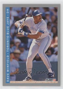 1993 Fleer - [Base] #343 - Dave Winfield