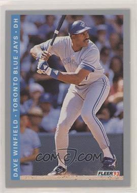 1993 Fleer - [Base] #343 - Dave Winfield