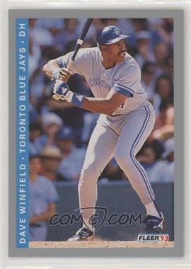 1993 Fleer - [Base] #343 - Dave Winfield