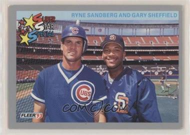 1993 Fleer - [Base] #356 - Ryne Sandberg, Gary Sheffield