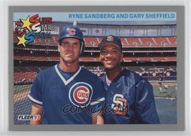 1993 Fleer - [Base] #356 - Ryne Sandberg, Gary Sheffield