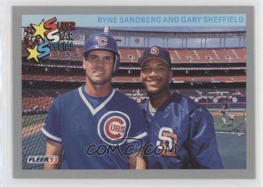 1993 Fleer - [Base] #356 - Ryne Sandberg, Gary Sheffield