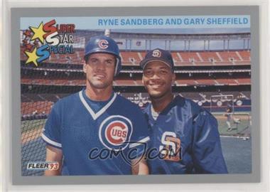 1993 Fleer - [Base] #356 - Ryne Sandberg, Gary Sheffield