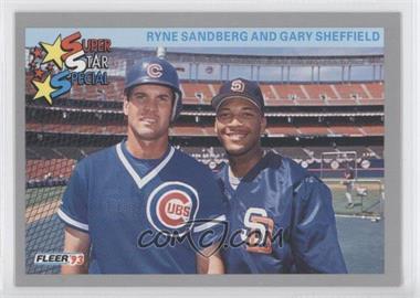 1993 Fleer - [Base] #356 - Ryne Sandberg, Gary Sheffield
