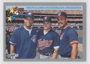 1993 Fleer - [Base] #357 - Roberto Alomar, Chuck Knoblauch, Carlos Baerga