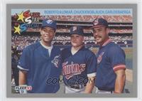 Roberto Alomar, Chuck Knoblauch, Carlos Baerga