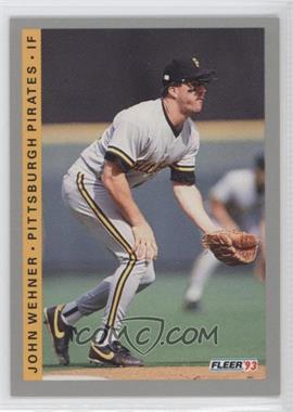 1993 Fleer - [Base] #506 - John Wehner