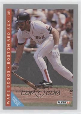 1993 Fleer - [Base] #554 - Wade Boggs