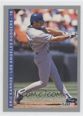 1993 Fleer - [Base] #64 - Eric Karros