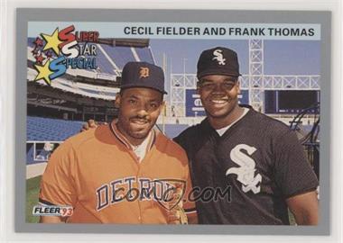 1993 Fleer - [Base] #714 - Cecil Fielder, Frank Thomas