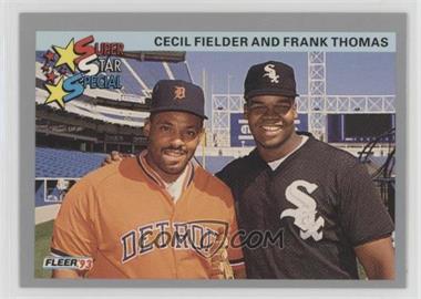 1993 Fleer - [Base] #714 - Cecil Fielder, Frank Thomas