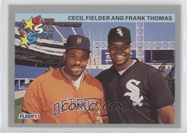 1993 Fleer - [Base] #714 - Cecil Fielder, Frank Thomas