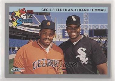 1993 Fleer - [Base] #714 - Cecil Fielder, Frank Thomas