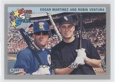 1993 Fleer - [Base] #716 - Edgar Martinez, Robin Ventura