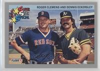 Dennis Eckersley, Roger Clemens