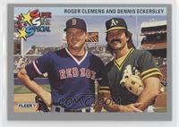 Dennis Eckersley, Roger Clemens